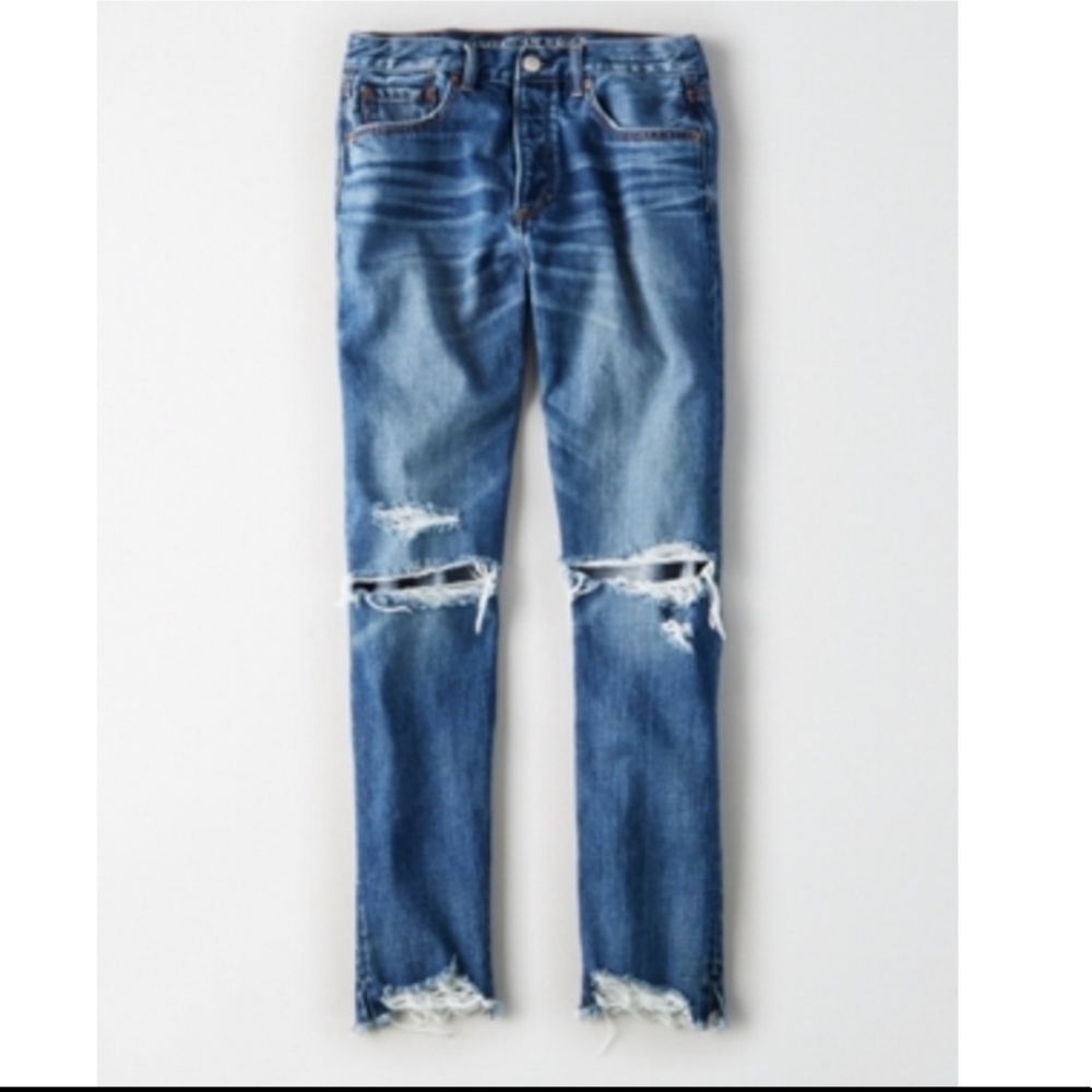 AEO high rise girlfriend